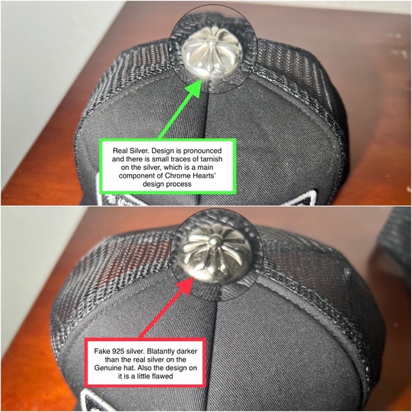 Chrome Hearts Trucker Hat - VIP EXCLUSIVE BLACK & PINK - Picture 13 of 16